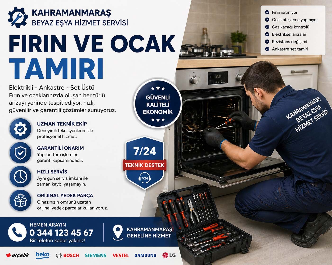 Fırın ve Ocak Tamiri